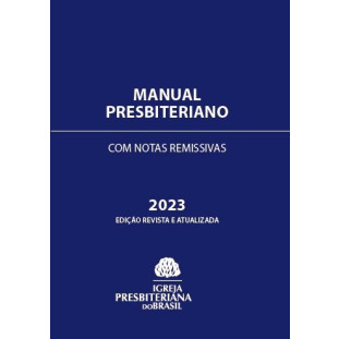 Manual Presbiteriano 2023 - Caixa c/10 unidades