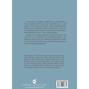 Batismo cristão - imersão ou aspersão? - 3ª edição