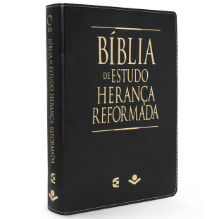 Bíblia de Estudo RA 085 Herança Reformada - preta