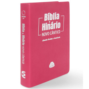 Bíblia e Hinário RA 045 LM - capa macia pink