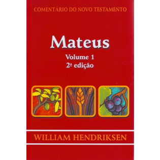 Comentário do NT - Mateus - volume 1 - 2ª edição