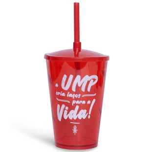 Copo Twister Vermelho - UMP